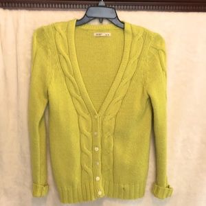Cardigan Cable-Knit Sweater